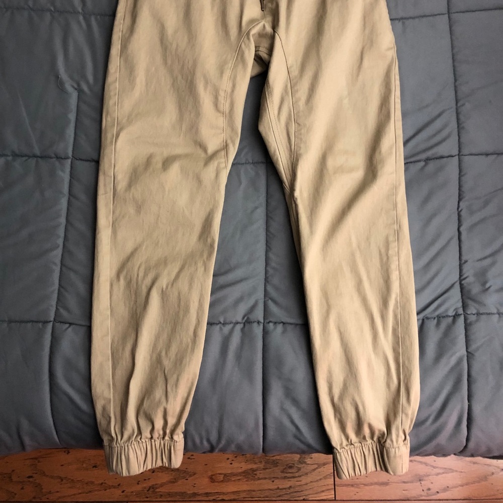 “Colin” FASHIONOVA ** MEN Khaki Jogger LARGE